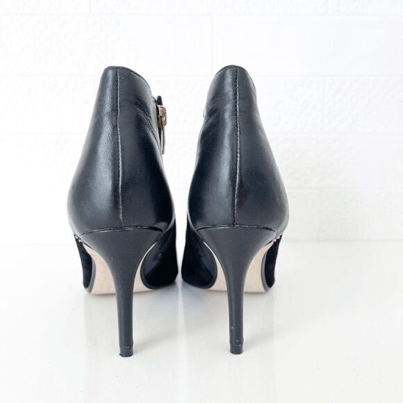 Marc Fisher Womens Suede Pointed Toe Stiletto Heel Ankle Boots Black 6.5 - Picture 6 of 7